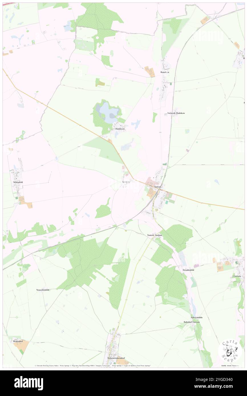 Keesow, DE, Allemagne, Brandebourg, N 53 16' 21'', N 14 20' 9'', carte, Carthascapes carte publiée en 2024. Explorez Cartascapes, une carte qui révèle la diversité des paysages, des cultures et des écosystèmes de la Terre. Voyage à travers le temps et l'espace, découvrir l'interconnexion du passé, du présent et de l'avenir de notre planète. Banque D'Images