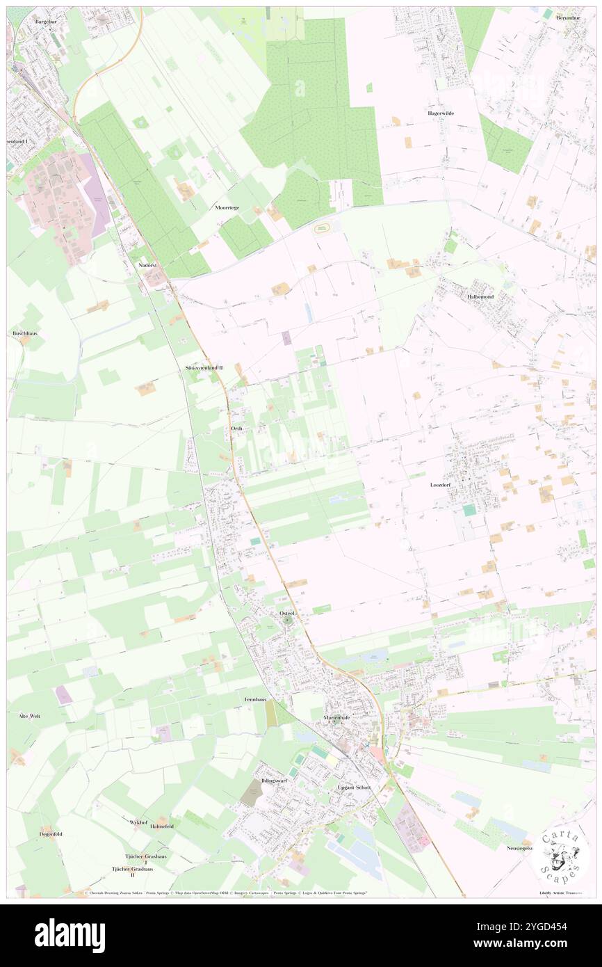 Schwee, DE, Allemagne, basse-Saxe, N 53 32' 59'', N 7 16' 0'', carte, Carthascapes carte publiée en 2024. Explorez Cartascapes, une carte qui révèle la diversité des paysages, des cultures et des écosystèmes de la Terre. Voyage à travers le temps et l'espace, découvrir l'interconnexion du passé, du présent et de l'avenir de notre planète. Banque D'Images