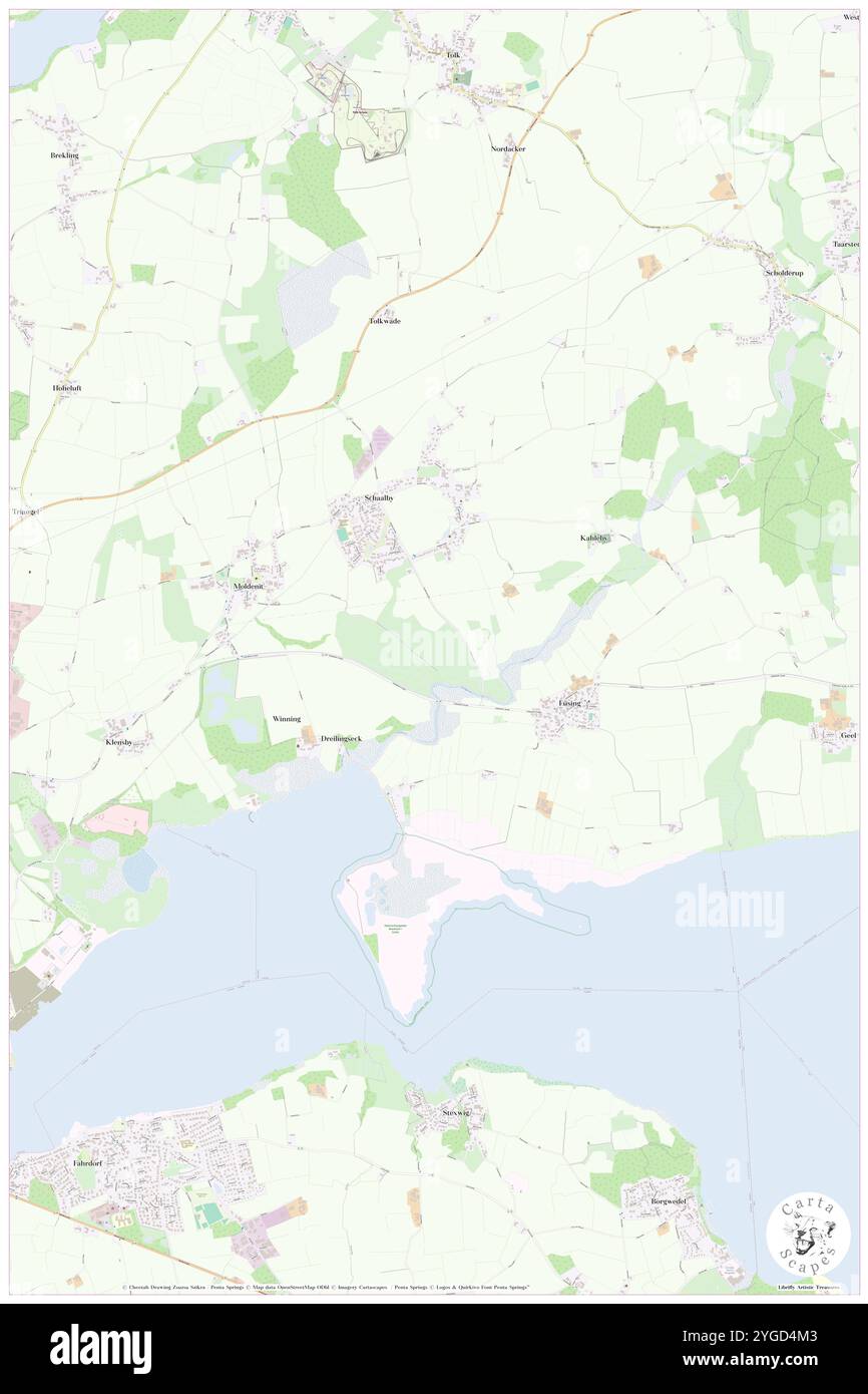 Schaalby, DE, Allemagne, Schleswig-Holstein, N 54 32' 59'', N 9 37' 59'', carte, Carthascapes carte publiée en 2024. Explorez Cartascapes, une carte qui révèle la diversité des paysages, des cultures et des écosystèmes de la Terre. Voyage à travers le temps et l'espace, découvrir l'interconnexion du passé, du présent et de l'avenir de notre planète. Banque D'Images