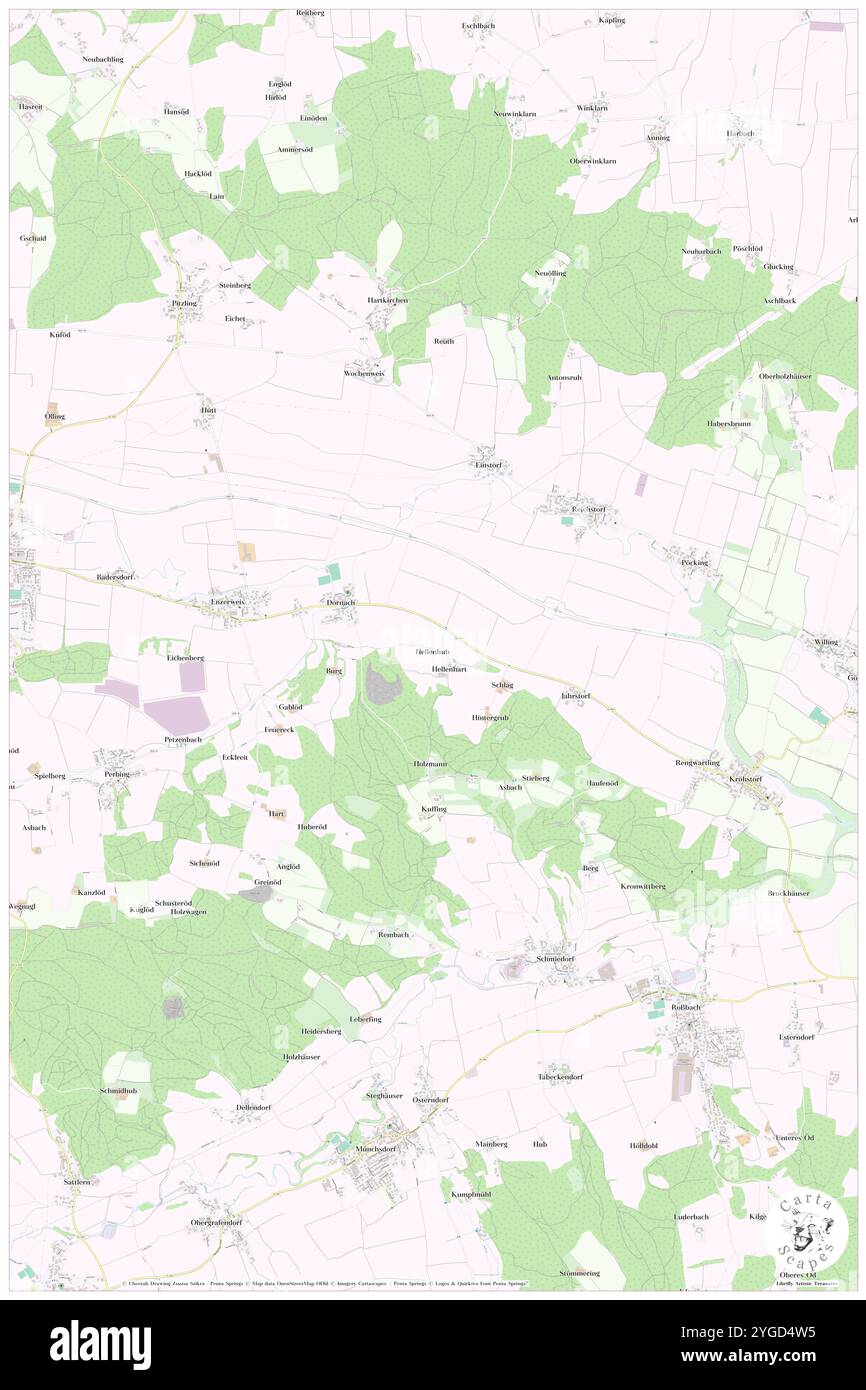 Hellenhub, basse-Bavière, DE, Allemagne, Bavière, n 48 37' 36'', N 12 54' 33'', carte, Cartascapes carte publiée en 2024. Explorez Cartascapes, une carte qui révèle la diversité des paysages, des cultures et des écosystèmes de la Terre. Voyage à travers le temps et l'espace, découvrir l'interconnexion du passé, du présent et de l'avenir de notre planète. Banque D'Images