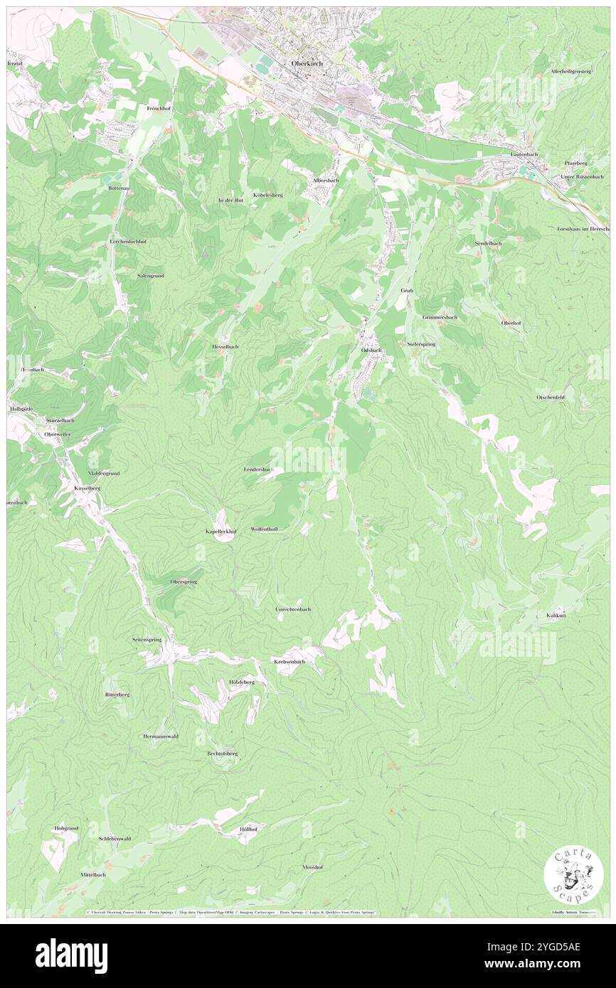 Lendersbach, Fribourg Region, DE, Allemagne, Bade-Wurtemberg, n 48 29' 11'', N 8 4' 42'', carte, Cartascapes carte publiée en 2024. Explorez Cartascapes, une carte qui révèle la diversité des paysages, des cultures et des écosystèmes de la Terre. Voyage à travers le temps et l'espace, découvrir l'interconnexion du passé, du présent et de l'avenir de notre planète. Banque D'Images