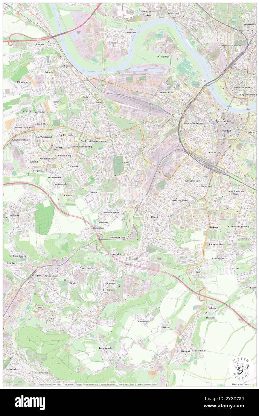 Coschuetz, DE, Allemagne, Saxe, N 51 1' 59'', N 13 41' 59'', carte, Cartascapes carte publiée en 2024. Explorez Cartascapes, une carte qui révèle la diversité des paysages, des cultures et des écosystèmes de la Terre. Voyage à travers le temps et l'espace, découvrir l'interconnexion du passé, du présent et de l'avenir de notre planète. Banque D'Images