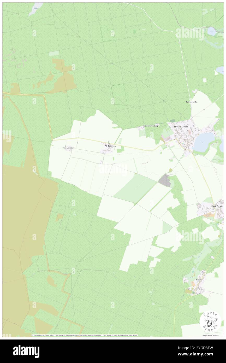 Parkhotel am See, DE, Allemagne, Brandebourg, N 53 8' 59'', N 12 43' 59'', map, Cartascapes carte publiée en 2024. Explorez Cartascapes, une carte qui révèle la diversité des paysages, des cultures et des écosystèmes de la Terre. Voyage à travers le temps et l'espace, découvrir l'interconnexion du passé, du présent et de l'avenir de notre planète. Banque D'Images