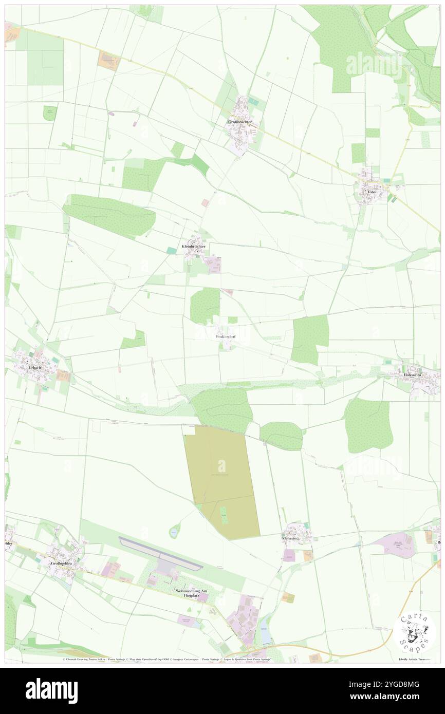 Peukendorf, DE, Allemagne, Thuringe, N 51 17' 57'', N 10 38' 56'', carte, Carthascapes carte publiée en 2024. Explorez Cartascapes, une carte qui révèle la diversité des paysages, des cultures et des écosystèmes de la Terre. Voyage à travers le temps et l'espace, découvrir l'interconnexion du passé, du présent et de l'avenir de notre planète. Banque D'Images