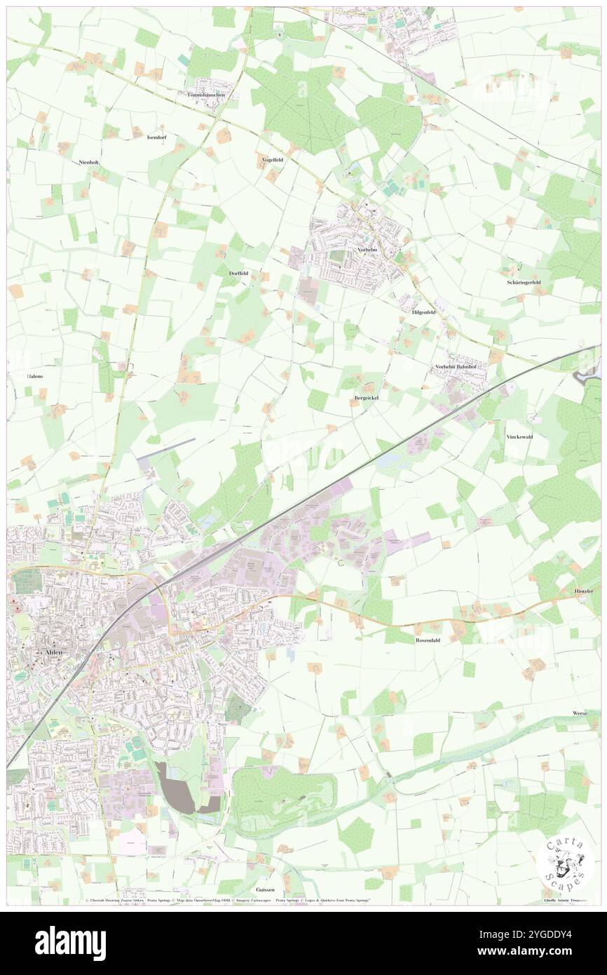 Neuahlen, DE, Allemagne, Rhénanie du Nord-Westphalie, N 51 46' 59'', N 7 55' 59'', carte, Carthascapes carte publiée en 2024. Explorez Cartascapes, une carte qui révèle la diversité des paysages, des cultures et des écosystèmes de la Terre. Voyage à travers le temps et l'espace, découvrir l'interconnexion du passé, du présent et de l'avenir de notre planète. Banque D'Images