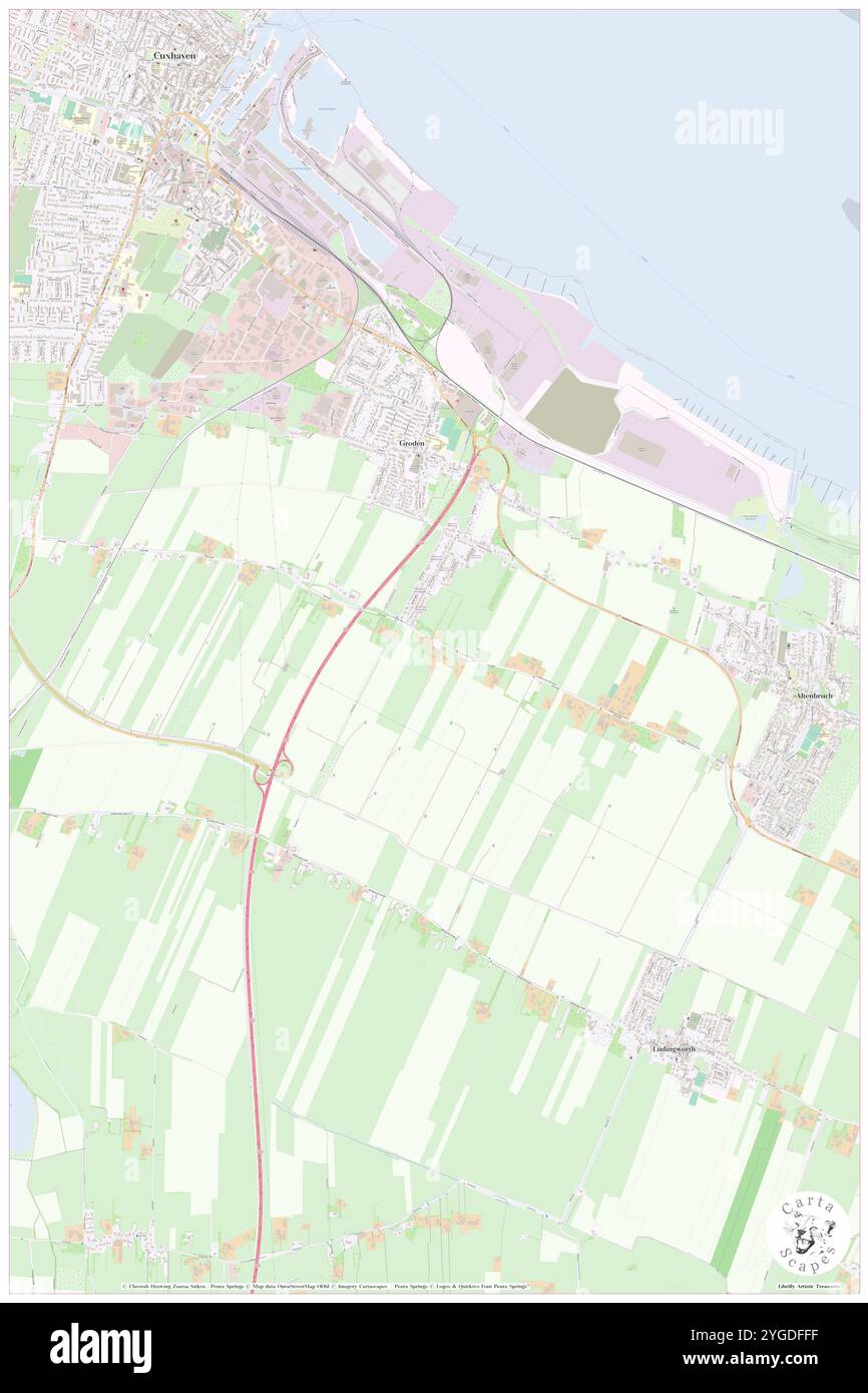 Altenbruch-Westerende, DE, Allemagne, basse-Saxe, N 53 49' 37'', N 8 43' 44'', carte, Carthascapes carte publiée en 2024. Explorez Cartascapes, une carte qui révèle la diversité des paysages, des cultures et des écosystèmes de la Terre. Voyage à travers le temps et l'espace, découvrir l'interconnexion du passé, du présent et de l'avenir de notre planète. Banque D'Images