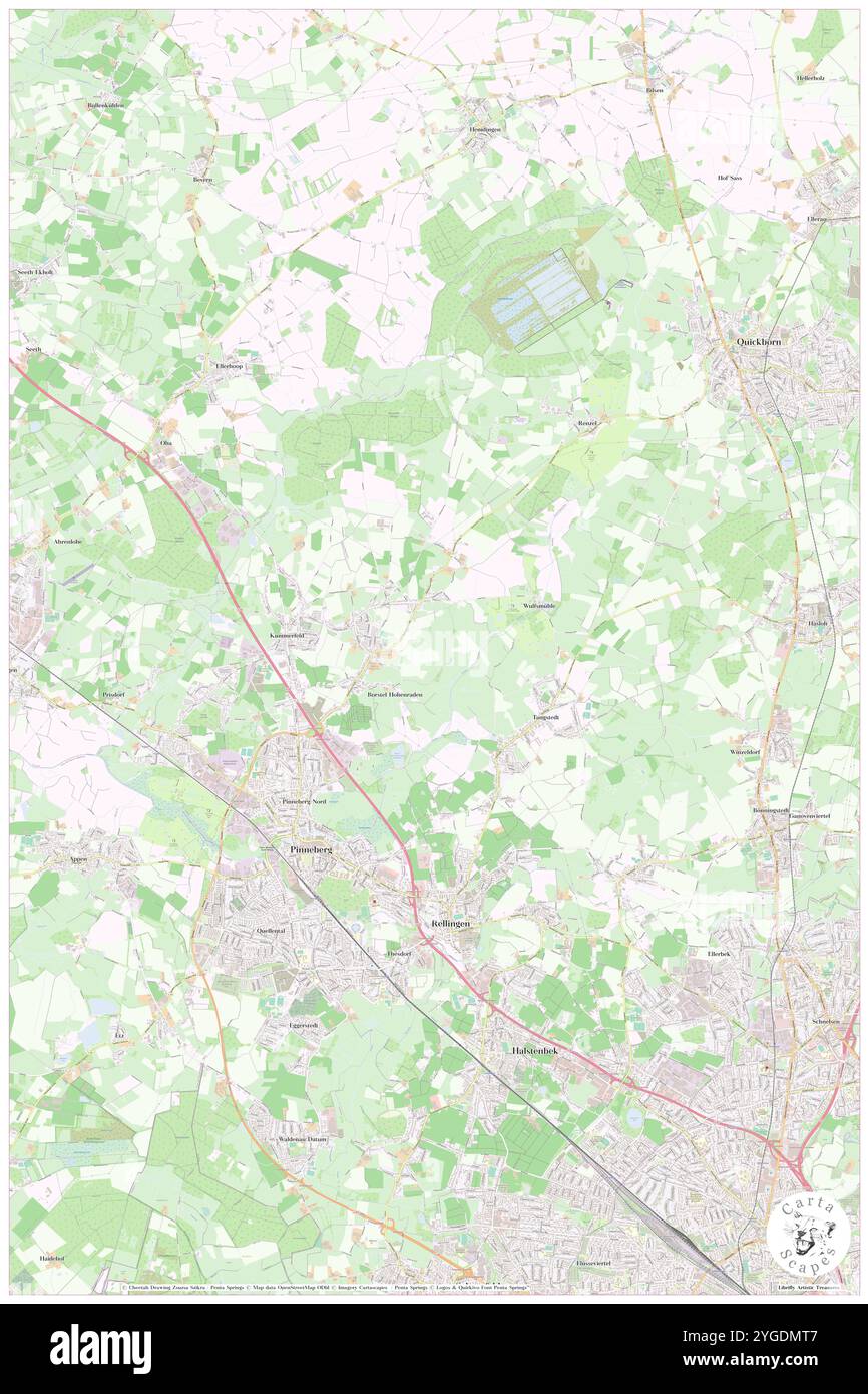 Pinnau, DE, Allemagne, basse-Saxe, N 53 10' 51'', N 11 4' 42'', carte, Carthascapes carte publiée en 2024. Explorez Cartascapes, une carte qui révèle la diversité des paysages, des cultures et des écosystèmes de la Terre. Voyage à travers le temps et l'espace, découvrir l'interconnexion du passé, du présent et de l'avenir de notre planète. Banque D'Images