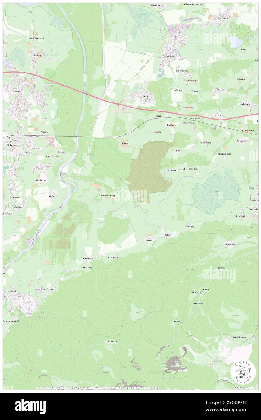 Almbach, DE, Allemagne, Bavière, N 47 48' 21'', N 12 31' 36'', carte, Carthascapes carte publiée en 2024. Explorez Cartascapes, une carte qui révèle la diversité des paysages, des cultures et des écosystèmes de la Terre. Voyage à travers le temps et l'espace, découvrir l'interconnexion du passé, du présent et de l'avenir de notre planète. Banque D'Images