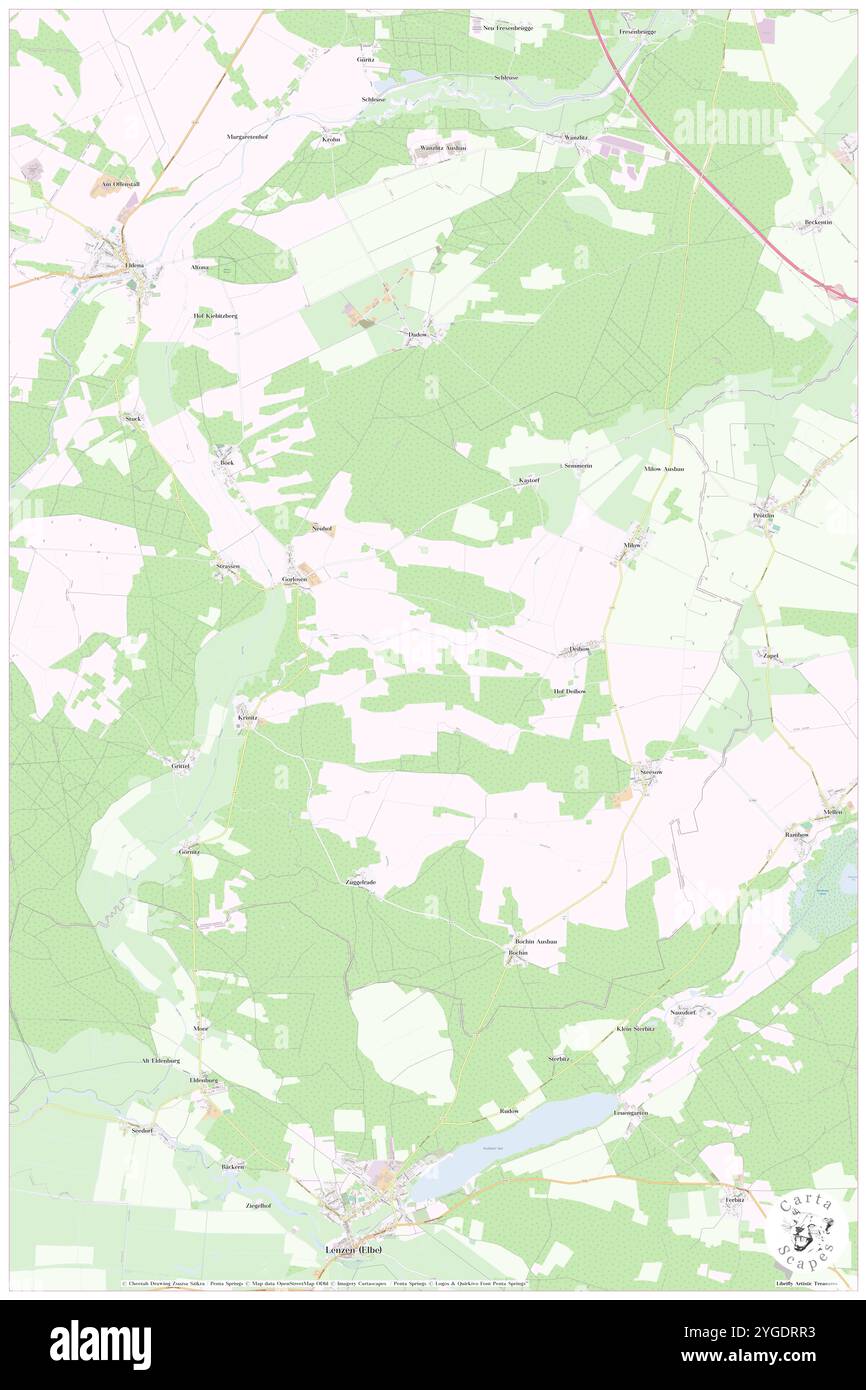 Milow, DE, Allemagne, Mecklembourg-Poméranie occidentale, N 53 12' 0'', N 11 31' 59'', carte, Carthascapes carte publiée en 2024. Explorez Cartascapes, une carte qui révèle la diversité des paysages, des cultures et des écosystèmes de la Terre. Voyage à travers le temps et l'espace, découvrir l'interconnexion du passé, du présent et de l'avenir de notre planète. Banque D'Images