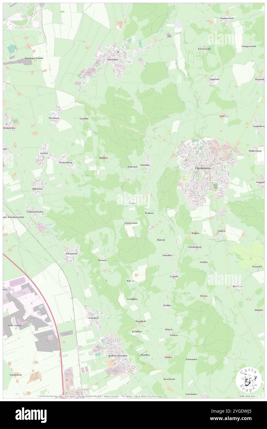 Niebers, Souabe, DE, Allemagne, Bavière, n 47 55' 59'', N 10 16' 23'', carte, Cartascapes carte publiée en 2024. Explorez Cartascapes, une carte qui révèle la diversité des paysages, des cultures et des écosystèmes de la Terre. Voyage à travers le temps et l'espace, découvrir l'interconnexion du passé, du présent et de l'avenir de notre planète. Banque D'Images