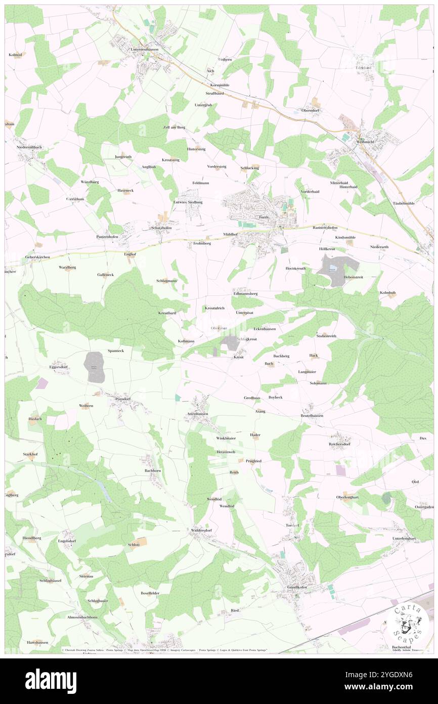 Oberpisat, basse-Bavière, DE, Allemagne, Bavière, n 48 34' 26'', N 12 0' 38'', carte, Cartascapes carte publiée en 2024. Explorez Cartascapes, une carte qui révèle la diversité des paysages, des cultures et des écosystèmes de la Terre. Voyage à travers le temps et l'espace, découvrir l'interconnexion du passé, du présent et de l'avenir de notre planète. Banque D'Images