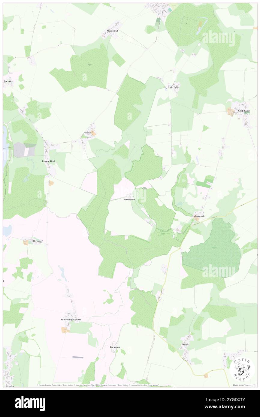 Luetzowshorst, DE, Allemagne, Mecklembourg-Poméranie occidentale, N 53 38' 51'', N 11 0' 6'', map, Carthascapes map publié en 2024. Explorez Cartascapes, une carte qui révèle la diversité des paysages, des cultures et des écosystèmes de la Terre. Voyage à travers le temps et l'espace, découvrir l'interconnexion du passé, du présent et de l'avenir de notre planète. Banque D'Images