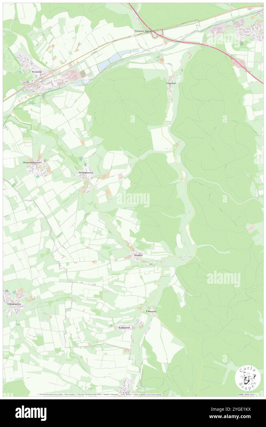 Krausberg, Regierungsbezirk Kassel, DE, Allemagne, Hesse, n 51 27' 56'', N 8 56' 42'', carte, Cartascapes carte publiée en 2024. Explorez Cartascapes, une carte qui révèle la diversité des paysages, des cultures et des écosystèmes de la Terre. Voyage à travers le temps et l'espace, découvrir l'interconnexion du passé, du présent et de l'avenir de notre planète. Banque D'Images