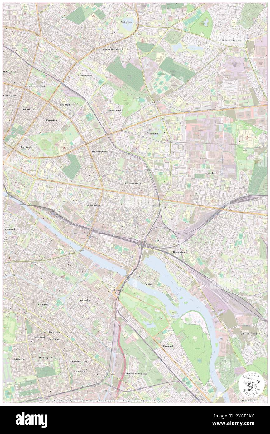 Hotel Agon Frankfurter Allee, DE, Allemagne, Berlin, N 52 30' 45'', N 13 27' 58'', plan, Cartascapes carte publiée en 2024. Explorez Cartascapes, une carte qui révèle la diversité des paysages, des cultures et des écosystèmes de la Terre. Voyage à travers le temps et l'espace, découvrir l'interconnexion du passé, du présent et de l'avenir de notre planète. Banque D'Images