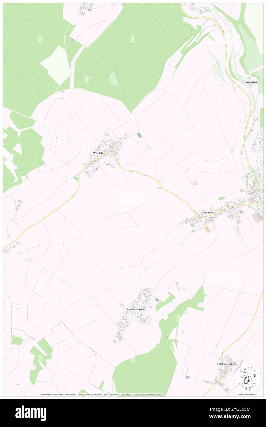 Konrode, Regierungsbezirk Kassel, DE, Allemagne, Hesse, n 50 48' 58'', N 9 49' 45'', carte, Cartascapes carte publiée en 2024. Explorez Cartascapes, une carte qui révèle la diversité des paysages, des cultures et des écosystèmes de la Terre. Voyage à travers le temps et l'espace, découvrir l'interconnexion du passé, du présent et de l'avenir de notre planète. Banque D'Images