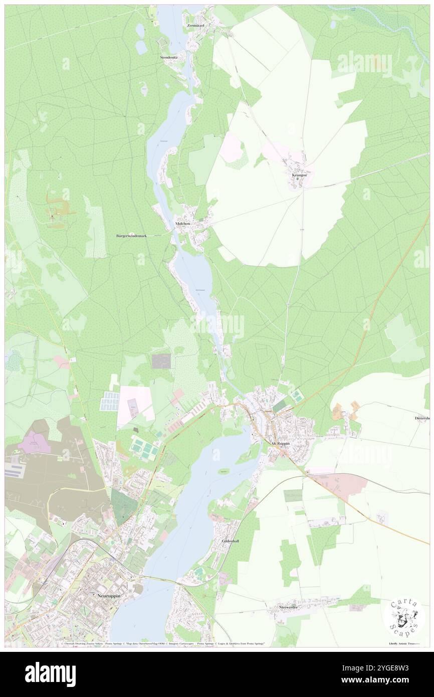 Neumuehle, DE, Allemagne, Brandebourg, N 52 57' 46'', N 12 50' 5'', carte, Carthascapes carte publiée en 2024. Explorez Cartascapes, une carte qui révèle la diversité des paysages, des cultures et des écosystèmes de la Terre. Voyage à travers le temps et l'espace, découvrir l'interconnexion du passé, du présent et de l'avenir de notre planète. Banque D'Images