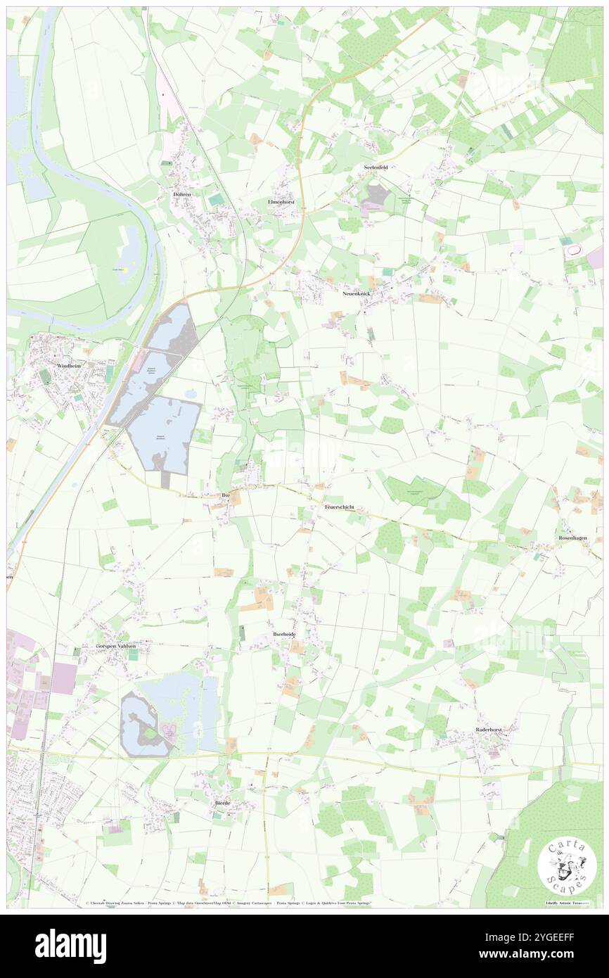 Ilse, DE, Allemagne, N 52 4' 7'', N 10 34' 11'', carte, Cartascapes carte publiée en 2024. Explorez Cartascapes, une carte qui révèle la diversité des paysages, des cultures et des écosystèmes de la Terre. Voyage à travers le temps et l'espace, découvrir l'interconnexion du passé, du présent et de l'avenir de notre planète. Banque D'Images