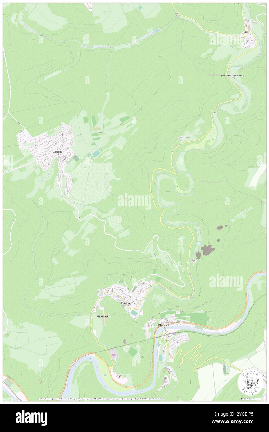 Weinaehr, DE, Allemagne, Rhénanie-Palatinat, N 50 19' 54'', N 7 50' 52'', carte, Carthascapes carte publiée en 2024. Explorez Cartascapes, une carte qui révèle la diversité des paysages, des cultures et des écosystèmes de la Terre. Voyage à travers le temps et l'espace, découvrir l'interconnexion du passé, du présent et de l'avenir de notre planète. Banque D'Images