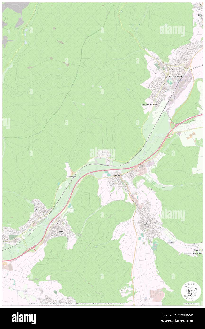 Neuwirtheim, Regierungsbezirk Darmstadt, DE, Allemagne, Hesse, n 50 13' 46'', N 9 15' 21'', carte, Carthascapes carte publiée en 2024. Explorez Cartascapes, une carte qui révèle la diversité des paysages, des cultures et des écosystèmes de la Terre. Voyage à travers le temps et l'espace, découvrir l'interconnexion du passé, du présent et de l'avenir de notre planète. Banque D'Images