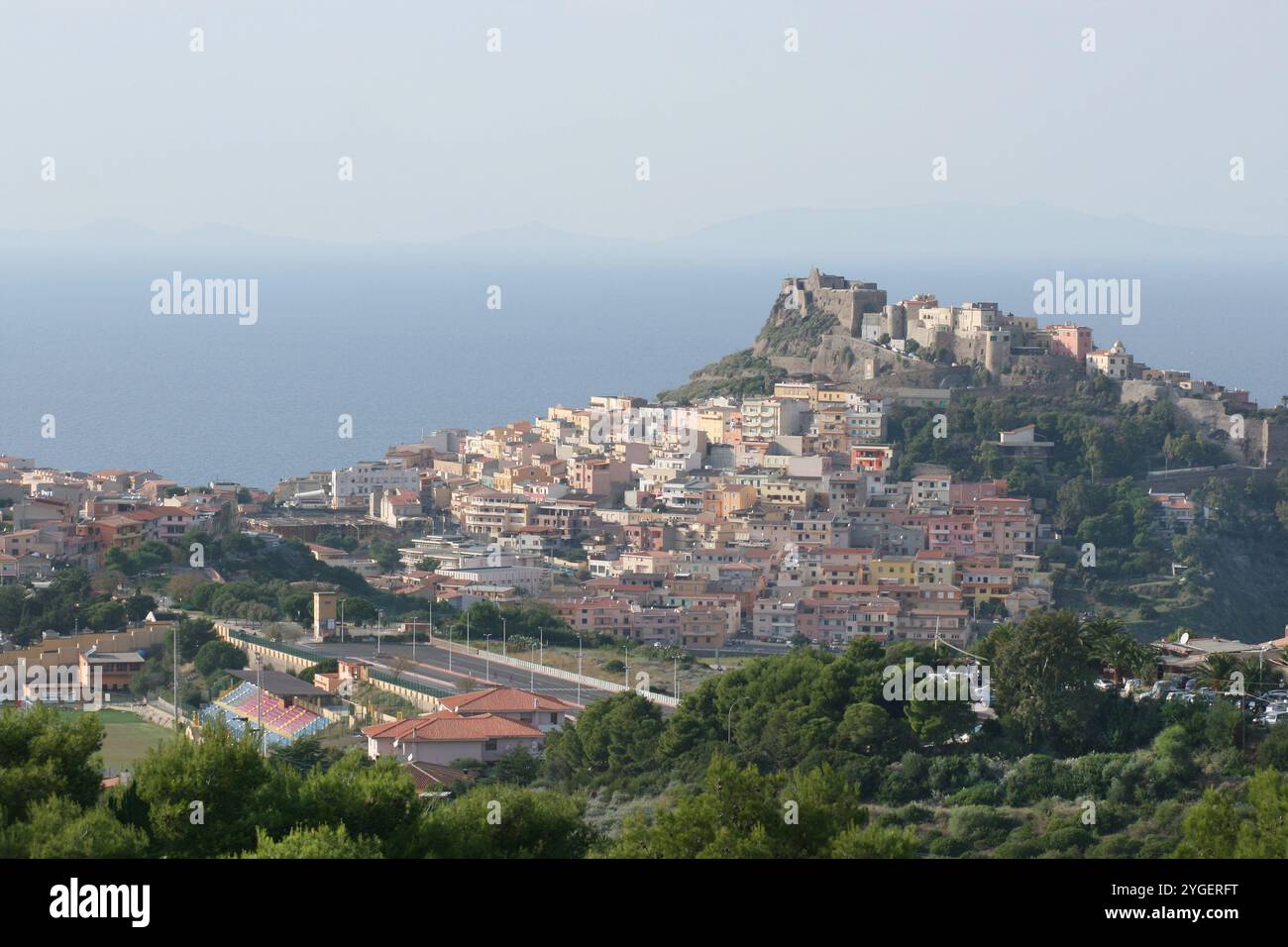 Golfe de Castelsardo - Sardaigne - Italie - Europe Banque D'Images