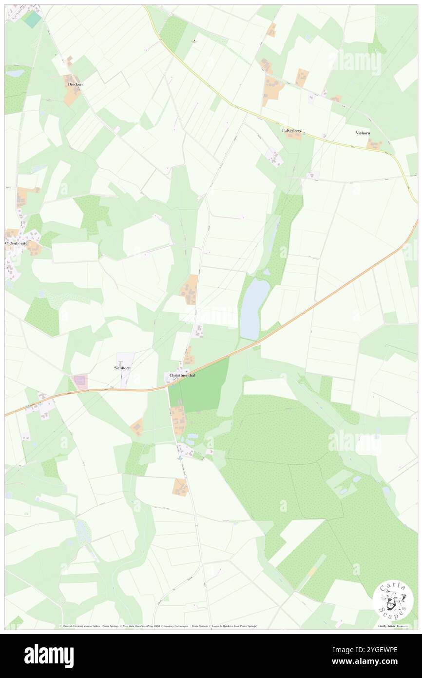 Christinenthal, DE, Allemagne, Schleswig-Holstein, N 54 2' 59'', N 9 31' 59'', map, Cartascapes map publié en 2024. Explorez Cartascapes, une carte qui révèle la diversité des paysages, des cultures et des écosystèmes de la Terre. Voyage à travers le temps et l'espace, découvrir l'interconnexion du passé, du présent et de l'avenir de notre planète. Banque D'Images