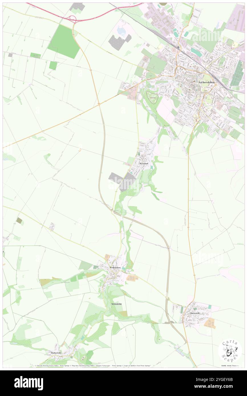 Westdorf, DE, Allemagne, Saxe-Anhalt, N 51 44' 7'', N 11 26' 6'', map, Cartascapes Map publié en 2024. Explorez Cartascapes, une carte qui révèle la diversité des paysages, des cultures et des écosystèmes de la Terre. Voyage à travers le temps et l'espace, découvrir l'interconnexion du passé, du présent et de l'avenir de notre planète. Banque D'Images