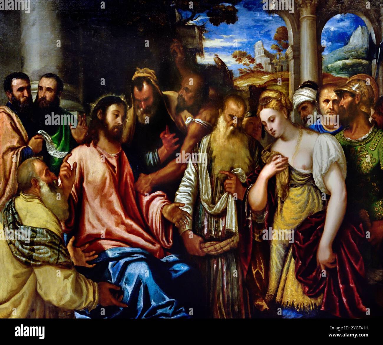 Italien, Italie, France, France, Espagne, espagnol, pays-Bas, néerlandais, belge, flamand, Allemand, Allemagne, ( Musée des Beaux-arts de Budapest ) Banque D'Images