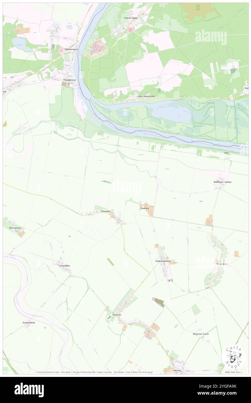 Neukuestrinchen, DE, Allemagne, Brandebourg, N 52 47' 30'', N 14 9' 29'', carte, Carthascapes carte publiée en 2024. Explorez Cartascapes, une carte qui révèle la diversité des paysages, des cultures et des écosystèmes de la Terre. Voyage à travers le temps et l'espace, découvrir l'interconnexion du passé, du présent et de l'avenir de notre planète. Banque D'Images