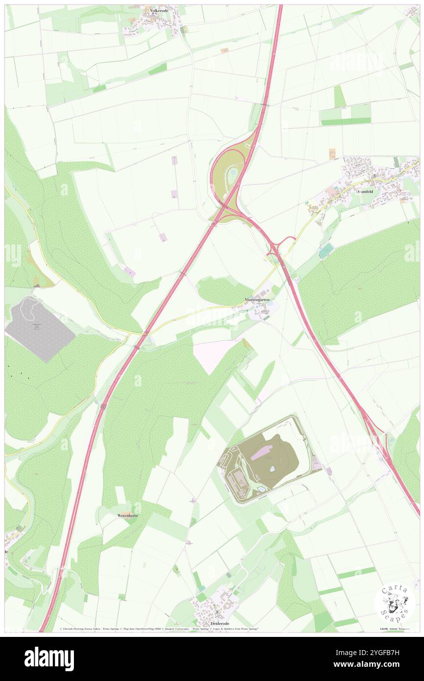 Mariengarten, DE, Allemagne, basse-Saxe, N 51 26' 42'', N 9 52' 6'', carte, Carthascapes carte publiée en 2024. Explorez Cartascapes, une carte qui révèle la diversité des paysages, des cultures et des écosystèmes de la Terre. Voyage à travers le temps et l'espace, découvrir l'interconnexion du passé, du présent et de l'avenir de notre planète. Banque D'Images