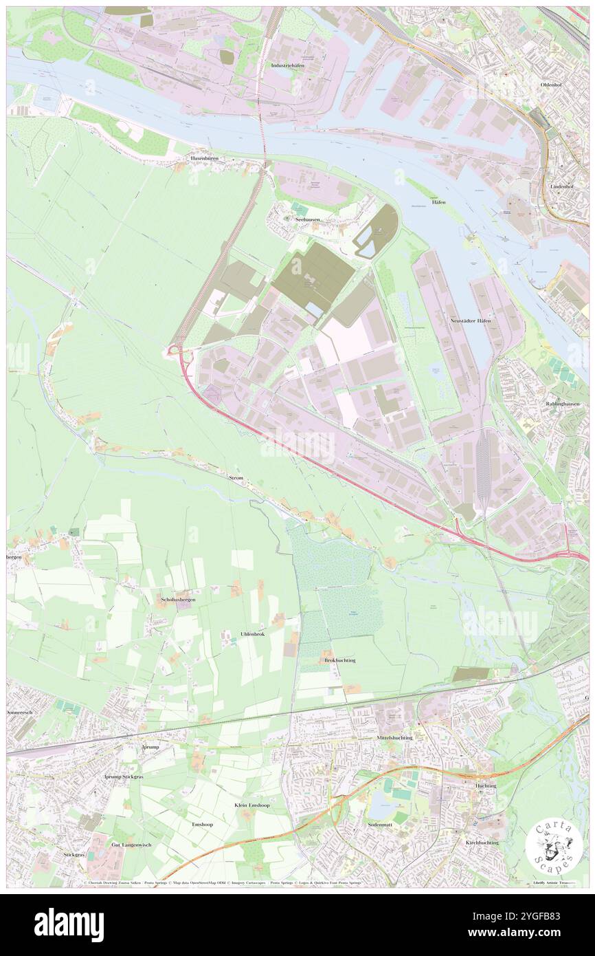 Strom, DE, Allemagne, Brême, N 53 5' 1'', N 8 41' 59'', carte, Carthascapes carte publiée en 2024. Explorez Cartascapes, une carte qui révèle la diversité des paysages, des cultures et des écosystèmes de la Terre. Voyage à travers le temps et l'espace, découvrir l'interconnexion du passé, du présent et de l'avenir de notre planète. Banque D'Images