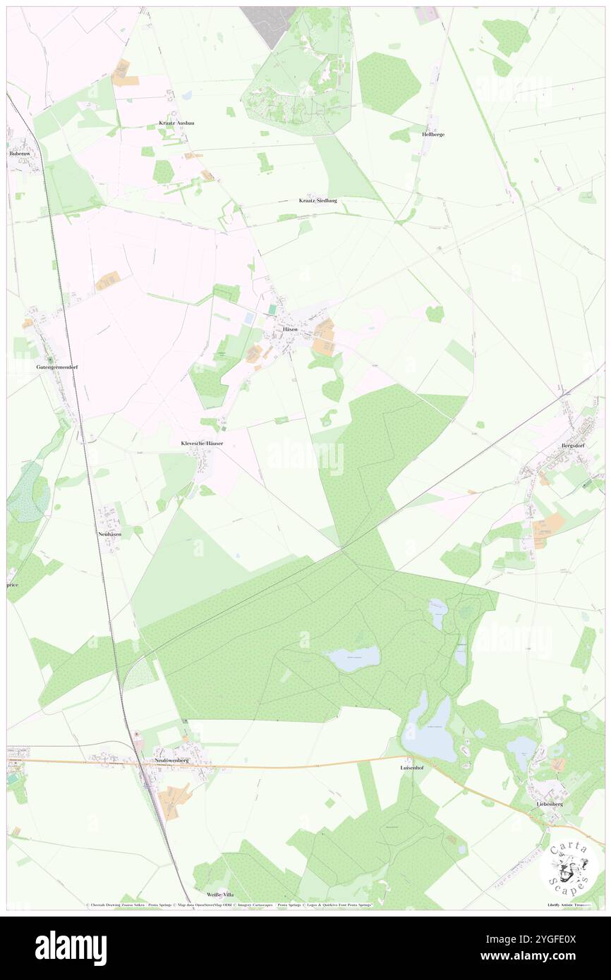 Haesen, DE, Allemagne, Brandebourg, N 52 56' 34'', N 13 12' 53'', carte, Carthascapes carte publiée en 2024. Explorez Cartascapes, une carte qui révèle la diversité des paysages, des cultures et des écosystèmes de la Terre. Voyage à travers le temps et l'espace, découvrir l'interconnexion du passé, du présent et de l'avenir de notre planète. Banque D'Images