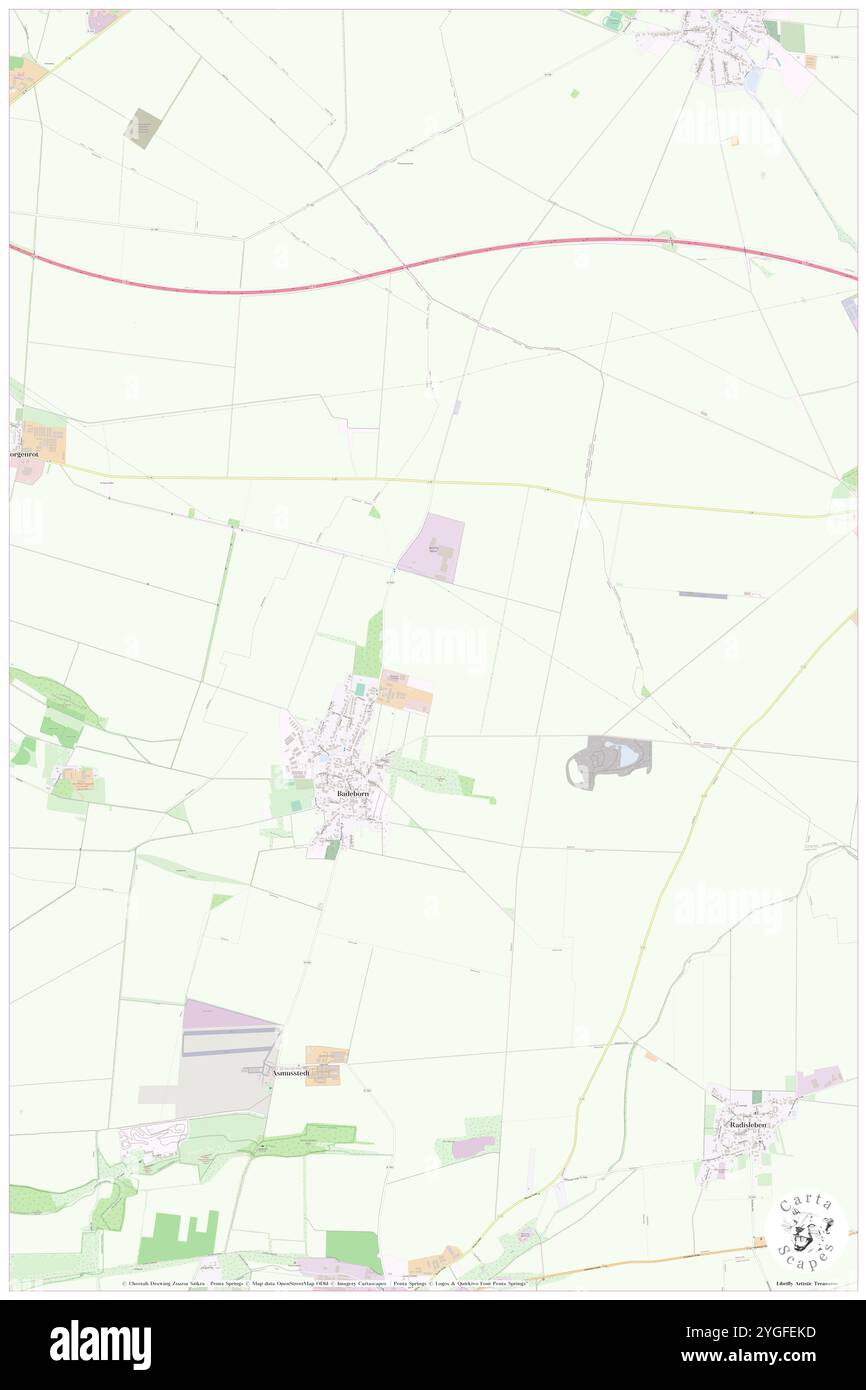 Badeborn, DE, Allemagne, Saxe-Anhalt, N 51 45' 51'', N 11 14' 31'', map, Carthascapes carte publiée en 2024. Explorez Cartascapes, une carte qui révèle la diversité des paysages, des cultures et des écosystèmes de la Terre. Voyage à travers le temps et l'espace, découvrir l'interconnexion du passé, du présent et de l'avenir de notre planète. Banque D'Images