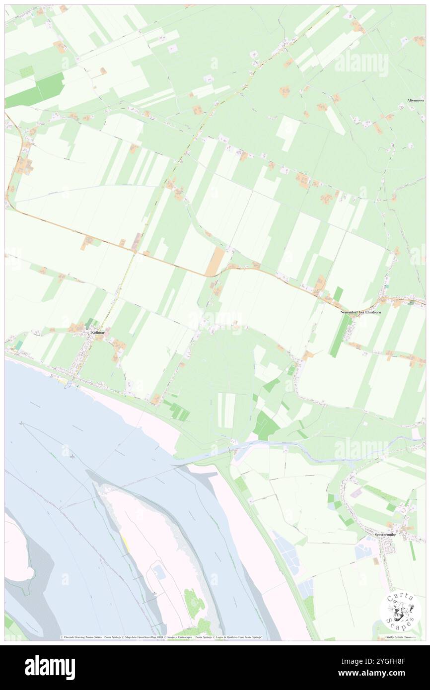 Kuhle, DE, Allemagne, Schleswig-Holstein, N 53 44' 2'', N 9 31' 23'', map, Carthascapes map publié en 2024. Explorez Cartascapes, une carte qui révèle la diversité des paysages, des cultures et des écosystèmes de la Terre. Voyage à travers le temps et l'espace, découvrir l'interconnexion du passé, du présent et de l'avenir de notre planète. Banque D'Images