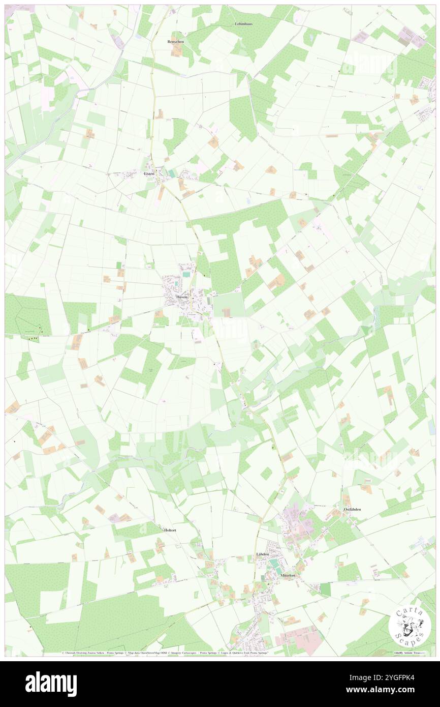 Hueven, DE, Allemagne, basse-Saxe, N 52 47' 0'', N 7 33' 15'', carte, Carthascapes carte publiée en 2024. Explorez Cartascapes, une carte qui révèle la diversité des paysages, des cultures et des écosystèmes de la Terre. Voyage à travers le temps et l'espace, découvrir l'interconnexion du passé, du présent et de l'avenir de notre planète. Banque D'Images