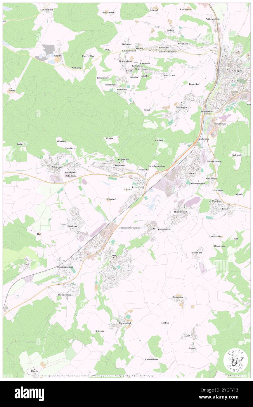 Schafhof, haute-Franconie, DE, Allemagne, Bavière, n 50 12' 31'', N 11 16' 58'', carte, Carthascapes carte publiée en 2024. Explorez Cartascapes, une carte qui révèle la diversité des paysages, des cultures et des écosystèmes de la Terre. Voyage à travers le temps et l'espace, découvrir l'interconnexion du passé, du présent et de l'avenir de notre planète. Banque D'Images