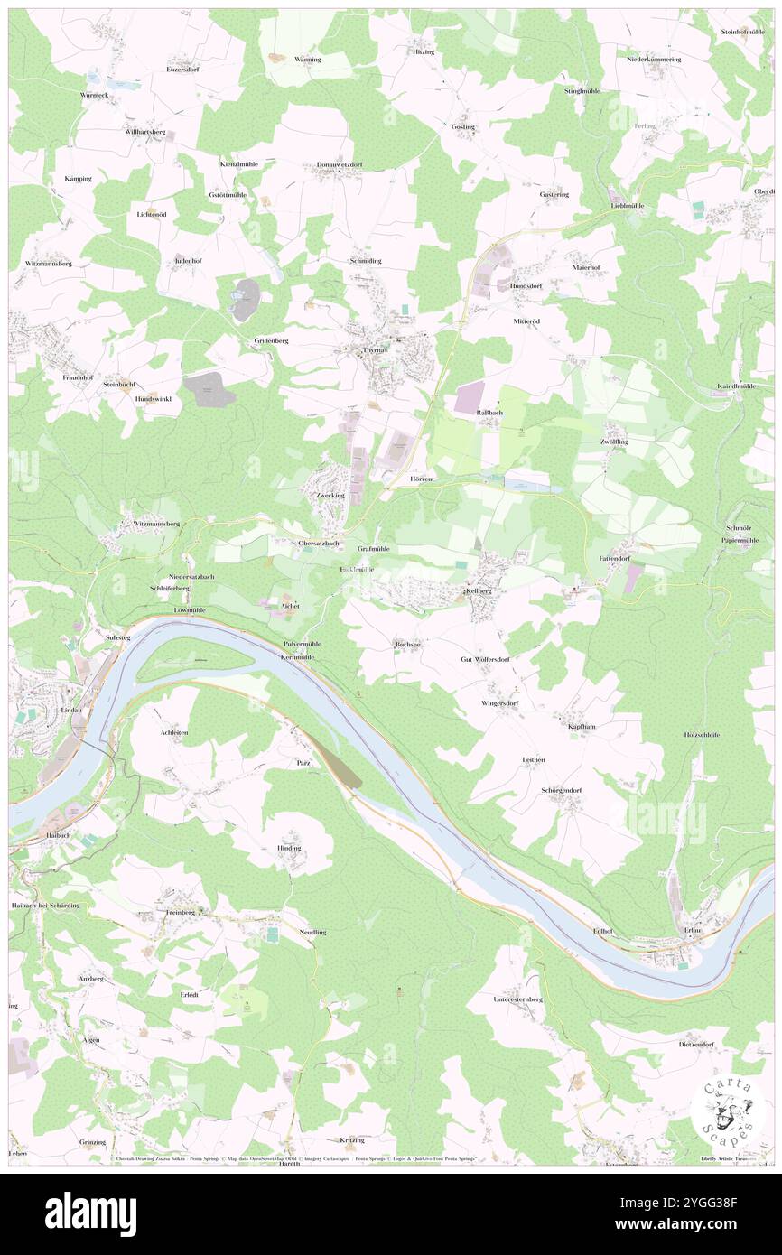 Kellberg, basse-Bavière, DE, Allemagne, Bavière, n 48 35' 39'', N 13 32' 24'', carte, Cartascapes carte publiée en 2024. Explorez Cartascapes, une carte qui révèle la diversité des paysages, des cultures et des écosystèmes de la Terre. Voyage à travers le temps et l'espace, découvrir l'interconnexion du passé, du présent et de l'avenir de notre planète. Banque D'Images