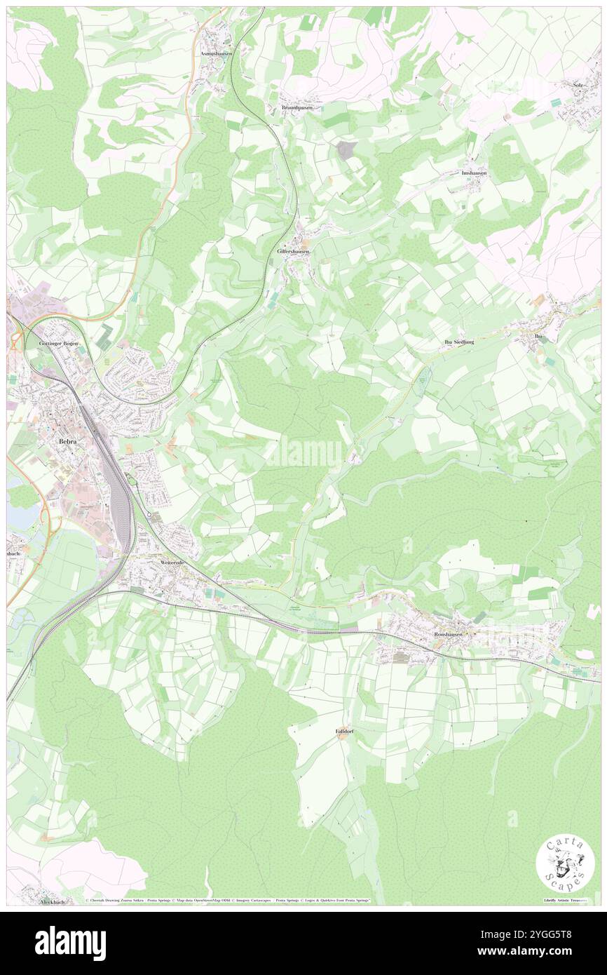 Herzberg, Regierungsbezirk Kassel, DE, Allemagne, Hesse, n 50 58' 0'', N 9 49' 59'', carte, Cartascapes carte publiée en 2024. Explorez Cartascapes, une carte qui révèle la diversité des paysages, des cultures et des écosystèmes de la Terre. Voyage à travers le temps et l'espace, découvrir l'interconnexion du passé, du présent et de l'avenir de notre planète. Banque D'Images