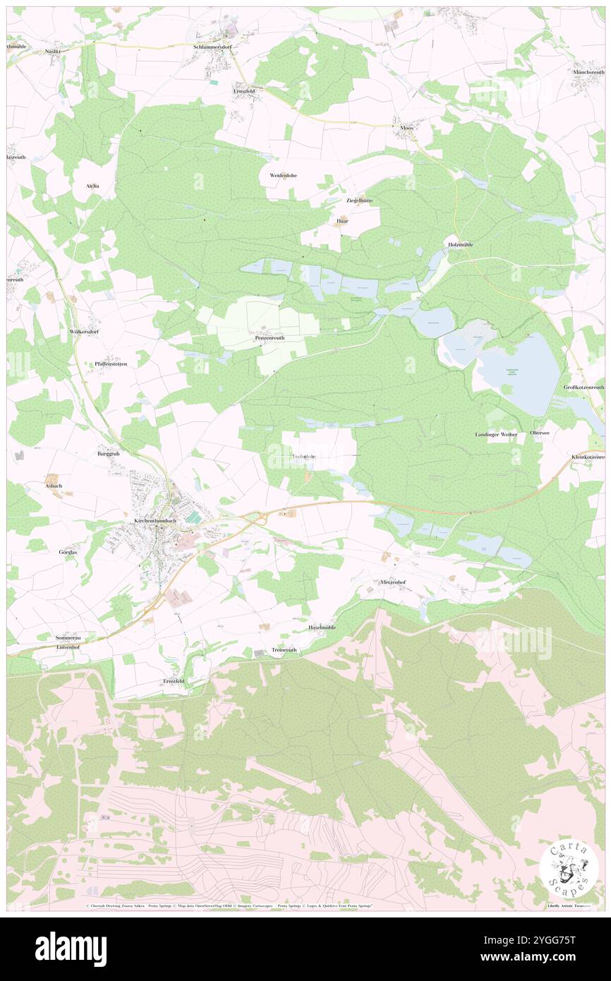 Fronlohe, Haut-Palatinat, Allemagne, Bavière, n 49 45' 23'', N 11 44' 57'', carte, Carthascapes carte publiée en 2024. Explorez Cartascapes, une carte qui révèle la diversité des paysages, des cultures et des écosystèmes de la Terre. Voyage à travers le temps et l'espace, découvrir l'interconnexion du passé, du présent et de l'avenir de notre planète. Banque D'Images