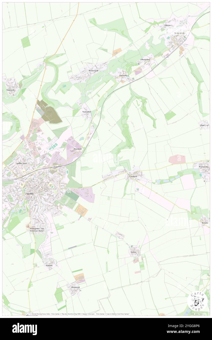 Brombeerberg, DE, Allemagne, Thuringe, N 51 1' 59'', N 11 33' 0'', carte, Carthascapes carte publiée en 2024. Explorez Cartascapes, une carte qui révèle la diversité des paysages, des cultures et des écosystèmes de la Terre. Voyage à travers le temps et l'espace, découvrir l'interconnexion du passé, du présent et de l'avenir de notre planète. Banque D'Images