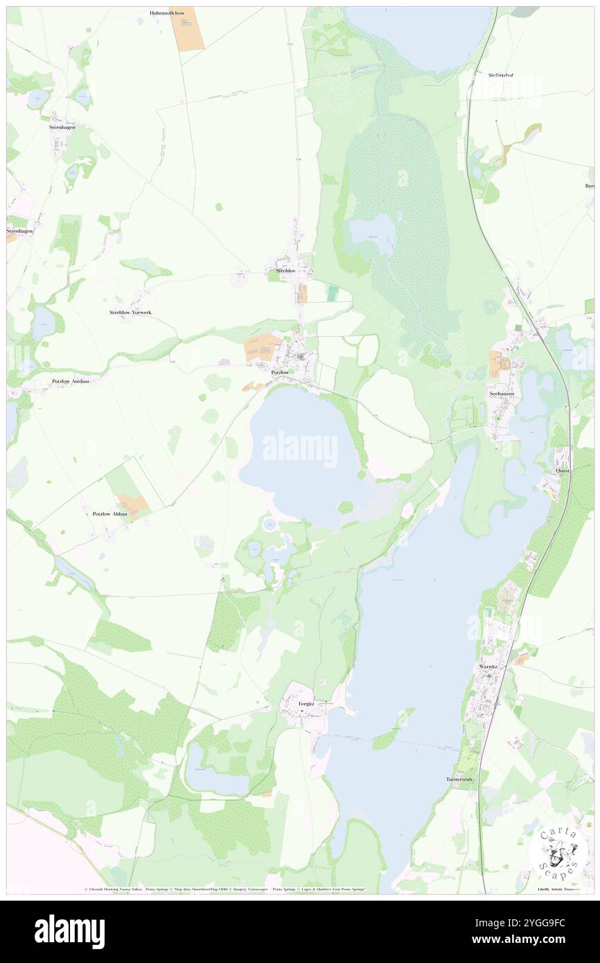 Grosser Potzlowsee, DE, Allemagne, Brandebourg, N 53 12' 33'', N 13 50' 36'', carte, Carthascapes carte publiée en 2024. Explorez Cartascapes, une carte qui révèle la diversité des paysages, des cultures et des écosystèmes de la Terre. Voyage à travers le temps et l'espace, découvrir l'interconnexion du passé, du présent et de l'avenir de notre planète. Banque D'Images