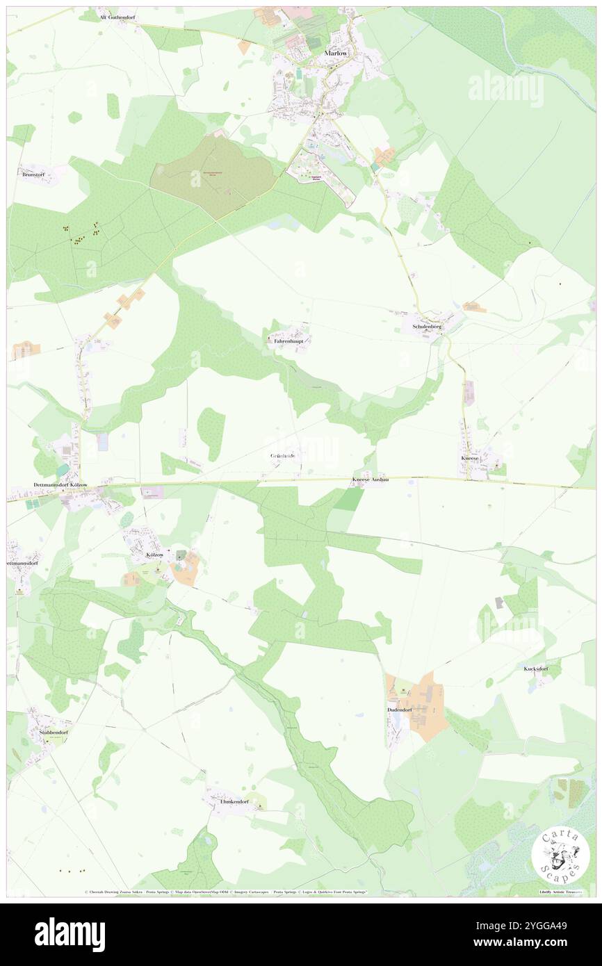 Gruenheide, DE, Allemagne, Mecklembourg-Poméranie occidentale, N 54 6' 56'', N 12 33' 59'', carte, Carthascapes carte publiée en 2024. Explorez Cartascapes, une carte qui révèle la diversité des paysages, des cultures et des écosystèmes de la Terre. Voyage à travers le temps et l'espace, découvrir l'interconnexion du passé, du présent et de l'avenir de notre planète. Banque D'Images