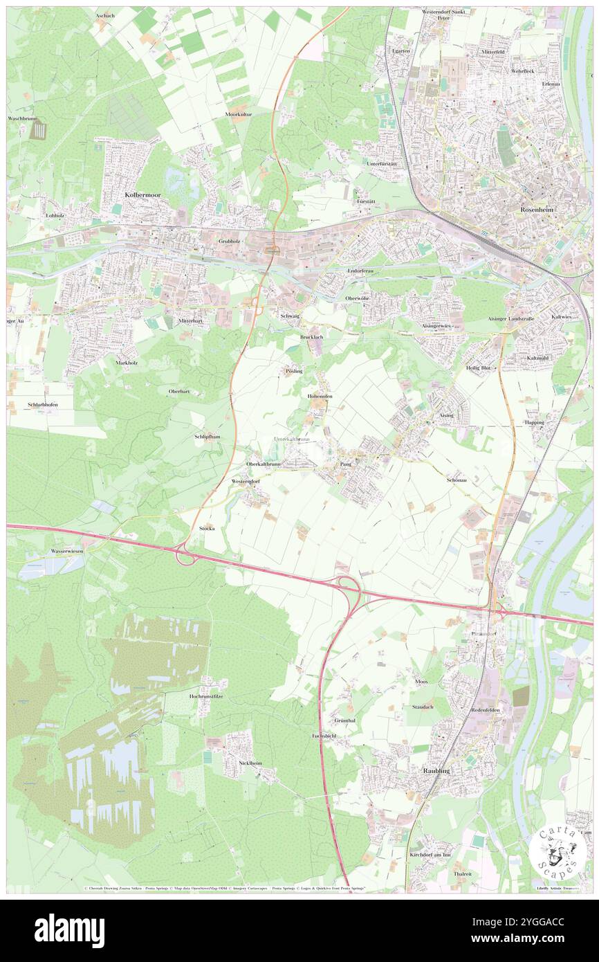 Unterkaltbrunn, haute-Bavière, DE, Allemagne, Bavière, n 47 49' 34'', N 12 5' 11'', carte, Cartascapes carte publiée en 2024. Explorez Cartascapes, une carte qui révèle la diversité des paysages, des cultures et des écosystèmes de la Terre. Voyage à travers le temps et l'espace, découvrir l'interconnexion du passé, du présent et de l'avenir de notre planète. Banque D'Images