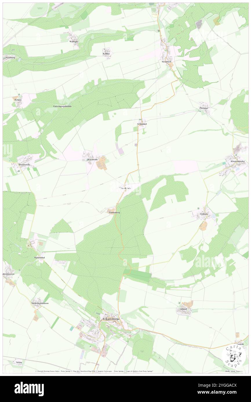 Frankroda, DE, Allemagne, Saxe-Anhalt, N 51 9' 24'', N 11 33' 58'', carte, Carthascapes carte publiée en 2024. Explorez Cartascapes, une carte qui révèle la diversité des paysages, des cultures et des écosystèmes de la Terre. Voyage à travers le temps et l'espace, découvrir l'interconnexion du passé, du présent et de l'avenir de notre planète. Banque D'Images