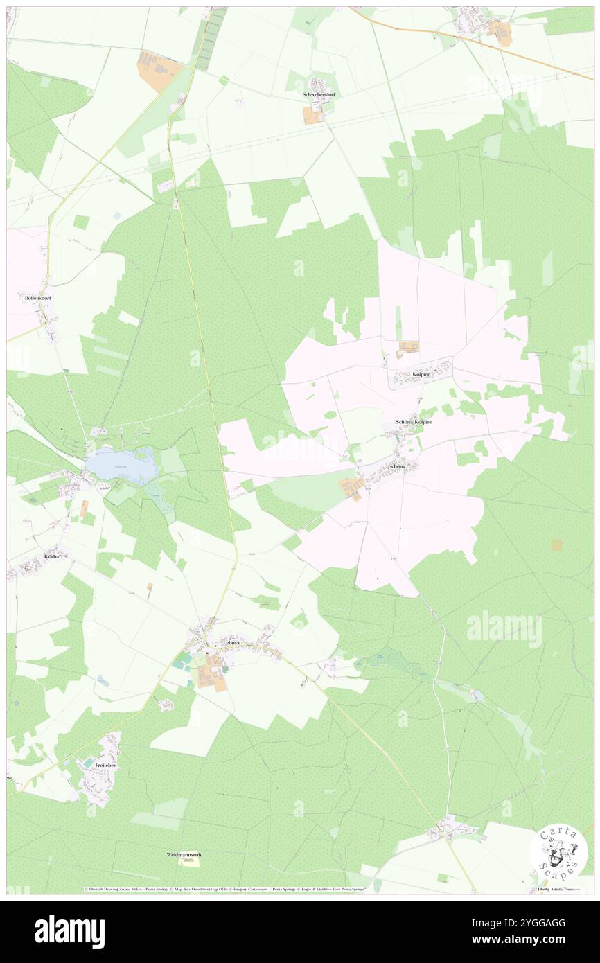 Rohrteich, DE, Allemagne, Brandebourg, N 51 49' 0'', N 13 25' 59'', carte, Carthascapes carte publiée en 2024. Explorez Cartascapes, une carte qui révèle la diversité des paysages, des cultures et des écosystèmes de la Terre. Voyage à travers le temps et l'espace, découvrir l'interconnexion du passé, du présent et de l'avenir de notre planète. Banque D'Images