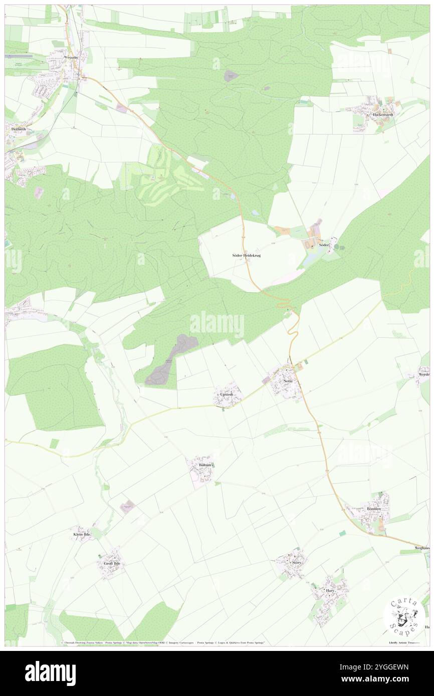 Reesberg, DE, Allemagne, basse-Saxe, N 52 2' 39'', N 10 4' 1'', carte, Carthascapes carte publiée en 2024. Explorez Cartascapes, une carte qui révèle la diversité des paysages, des cultures et des écosystèmes de la Terre. Voyage à travers le temps et l'espace, découvrir l'interconnexion du passé, du présent et de l'avenir de notre planète. Banque D'Images