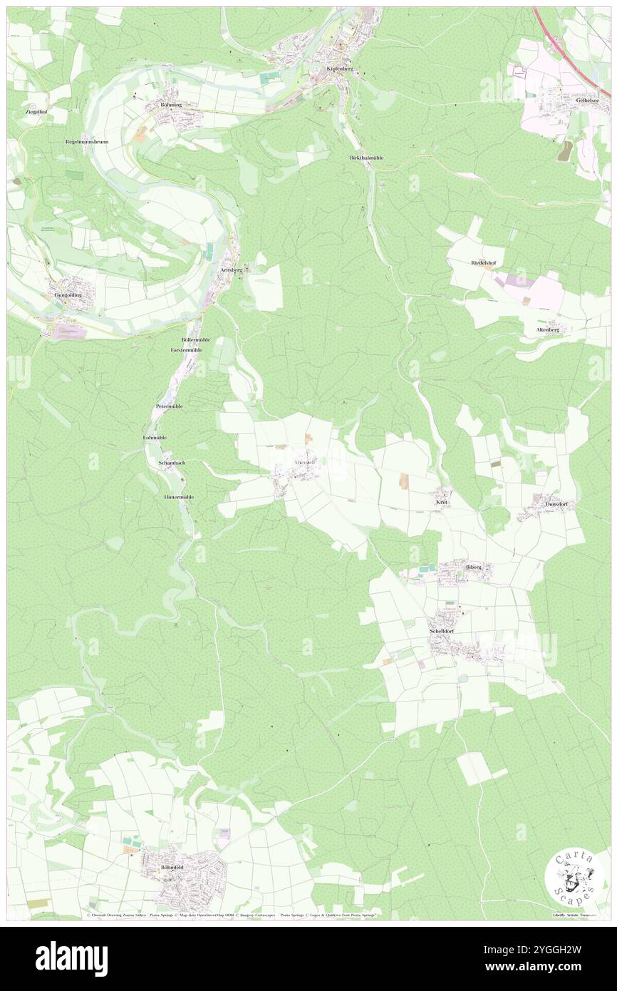 Attenzell, haute-Bavière, DE, Allemagne, Bavière, n 48 54' 21'', N 11 23' 22'', carte, Cartascapes carte publiée en 2024. Explorez Cartascapes, une carte qui révèle la diversité des paysages, des cultures et des écosystèmes de la Terre. Voyage à travers le temps et l'espace, découvrir l'interconnexion du passé, du présent et de l'avenir de notre planète. Banque D'Images