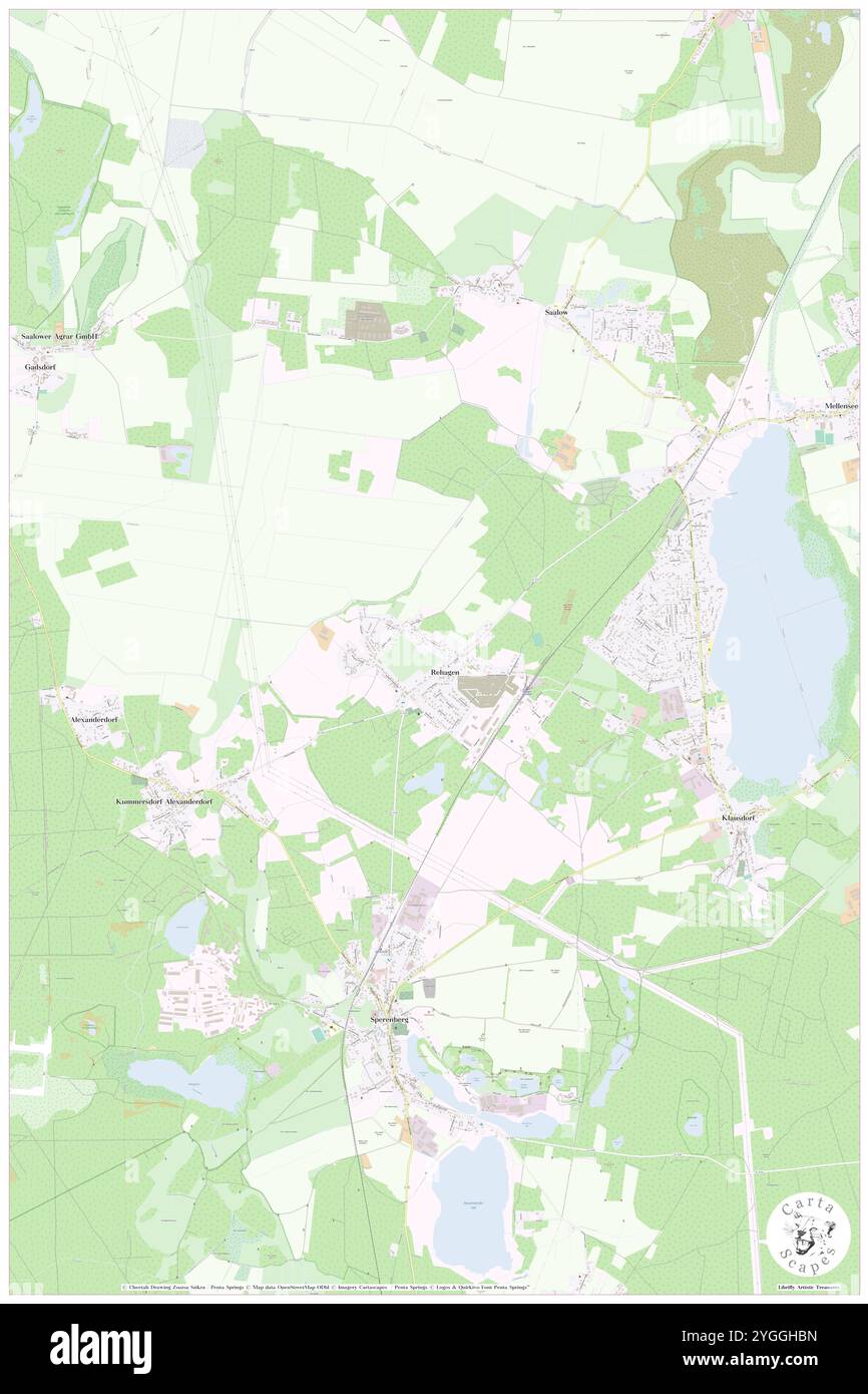 Rehagen, DE, Allemagne, Brandebourg, N 52 9' 58'', N 13 22' 8'', carte, Carthascapes carte publiée en 2024. Explorez Cartascapes, une carte qui révèle la diversité des paysages, des cultures et des écosystèmes de la Terre. Voyage à travers le temps et l'espace, découvrir l'interconnexion du passé, du présent et de l'avenir de notre planète. Banque D'Images