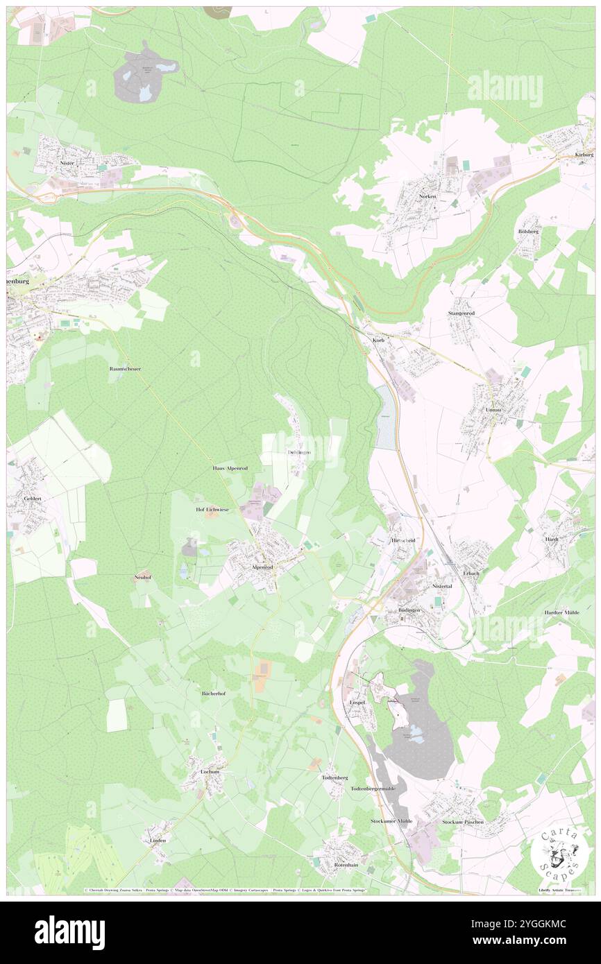 Dehlingen, DE, Allemagne, Rhénanie-Palatinat, N 50 38' 39'', N 7 52' 29'', carte, Carthascapes carte publiée en 2024. Explorez Cartascapes, une carte qui révèle la diversité des paysages, des cultures et des écosystèmes de la Terre. Voyage à travers le temps et l'espace, découvrir l'interconnexion du passé, du présent et de l'avenir de notre planète. Banque D'Images