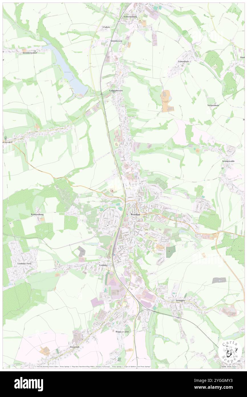 Werdau Nord, DE, Allemagne, Saxe, N 50 44' 37'', N 12 22' 17'', carte, Carthascapes carte publiée en 2024. Explorez Cartascapes, une carte qui révèle la diversité des paysages, des cultures et des écosystèmes de la Terre. Voyage à travers le temps et l'espace, découvrir l'interconnexion du passé, du présent et de l'avenir de notre planète. Banque D'Images