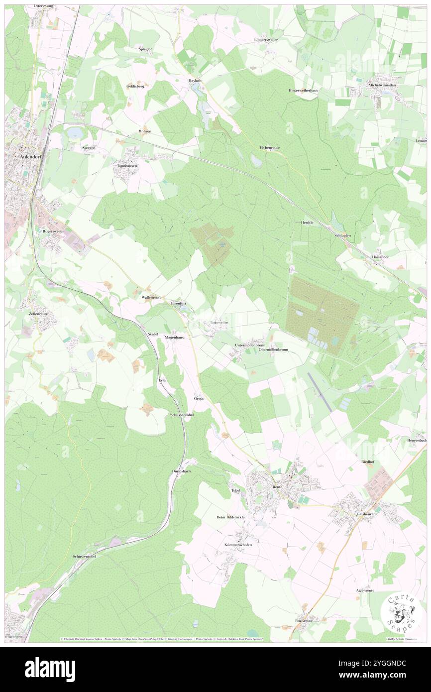 Tannweiler, Tübingen Region, DE, Allemagne, Bade-Wurtemberg, n 47 55' 33'', N 9 41' 6'', carte, Carthascapes carte publiée en 2024. Explorez Cartascapes, une carte qui révèle la diversité des paysages, des cultures et des écosystèmes de la Terre. Voyage à travers le temps et l'espace, découvrir l'interconnexion du passé, du présent et de l'avenir de notre planète. Banque D'Images